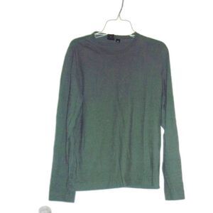 Hugo Boss T-Shirt Hunter Green Crew Neck Sz. L Cotton Women Regular Fit